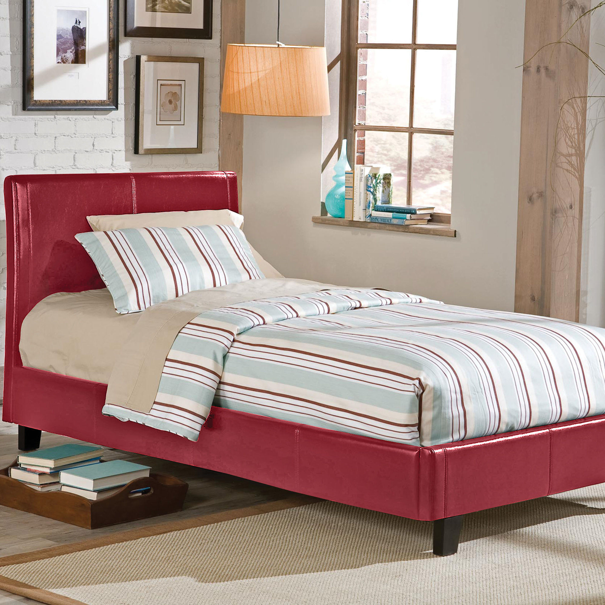 Standard Furniture New York Queen Upholstered Platform Bed & Reviews